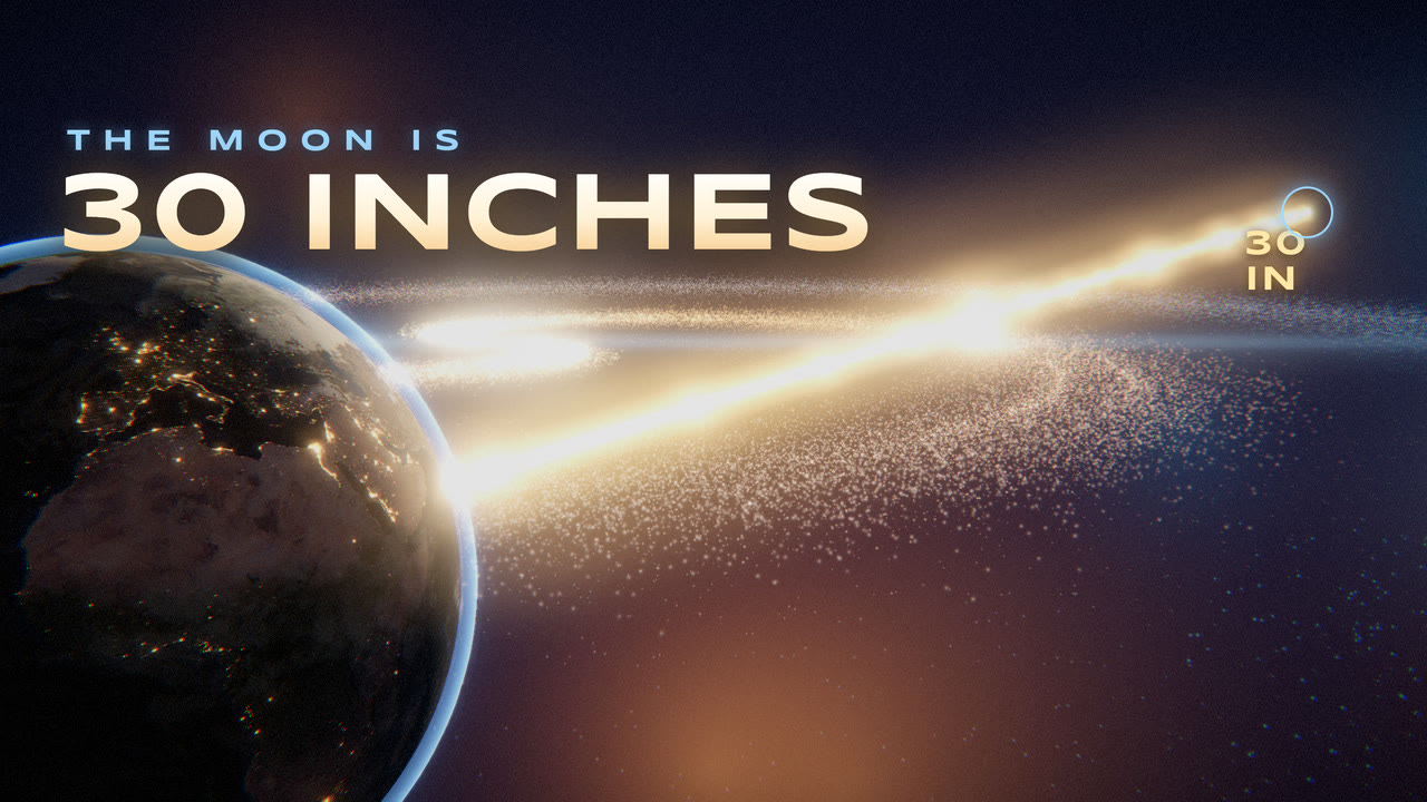 Thumbnail of the episode If Earth Were a Marble, the Moon Is 30 Inches Away